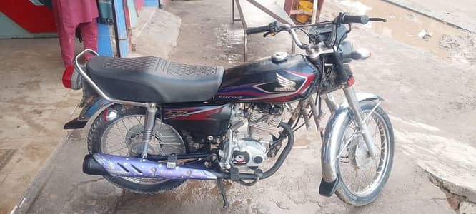 Honda 125 2017 model janiun condition