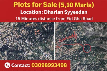 Residents plots for sale in muzaffarabad