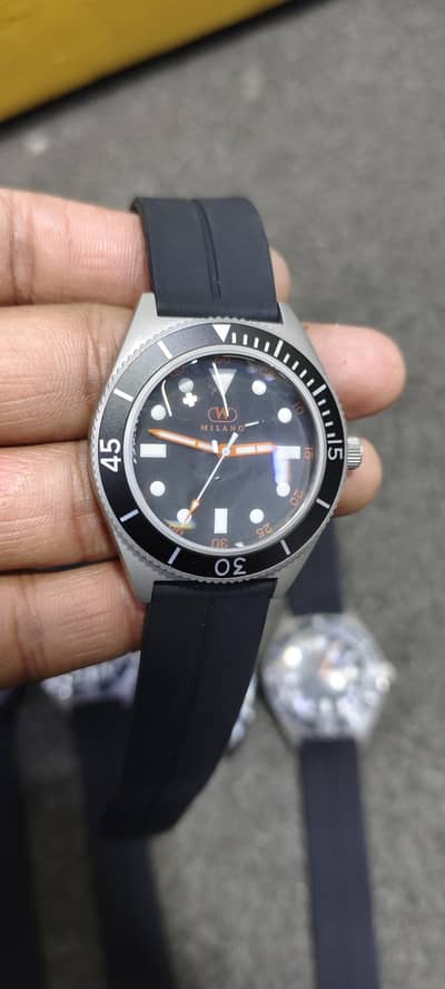 Milano itly Brand watches lot Taitainium body