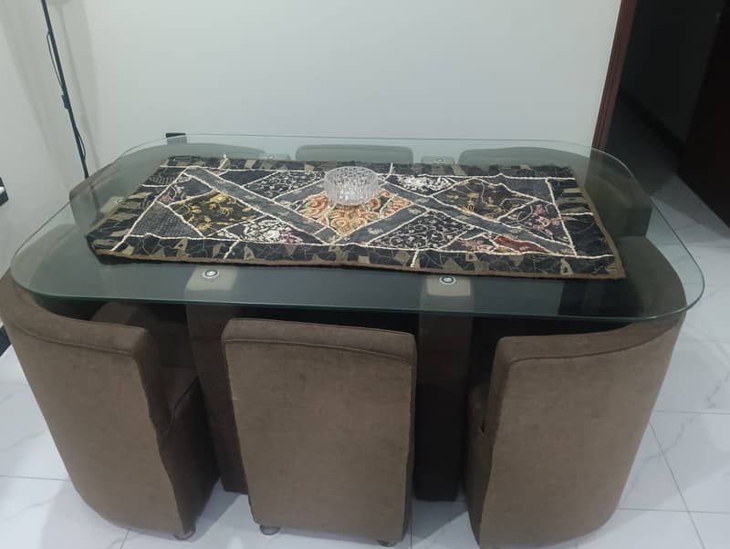 Dining Table for Six- Space saving dining table 4