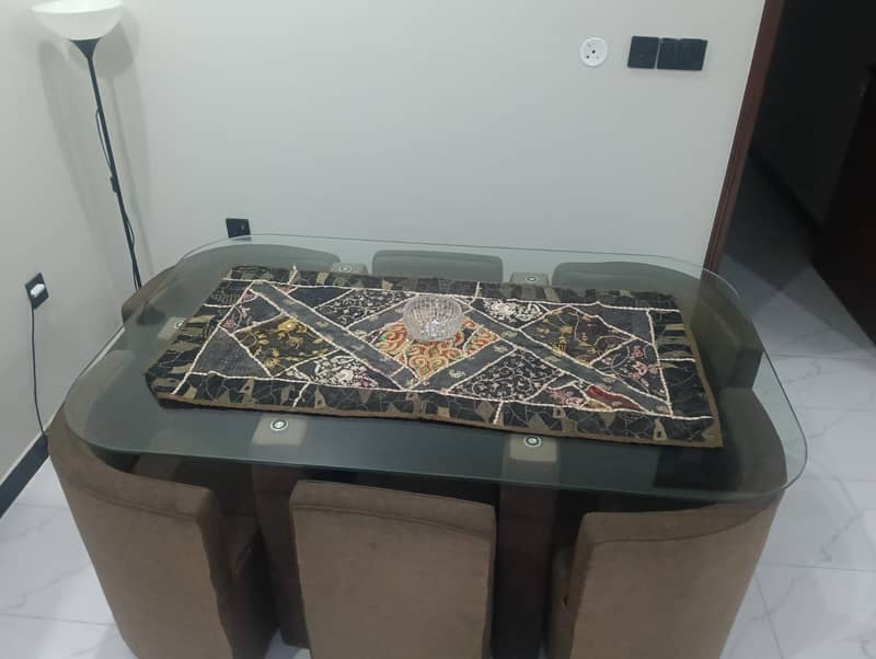 Dining Table for Six- Space saving dining table 5