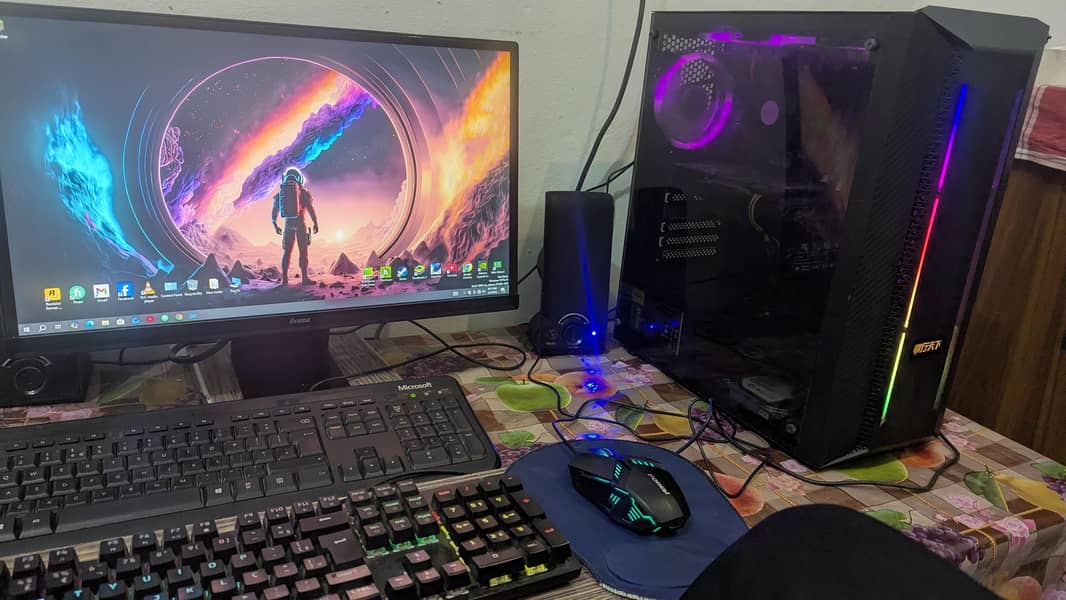 Full gaming PC setup 1