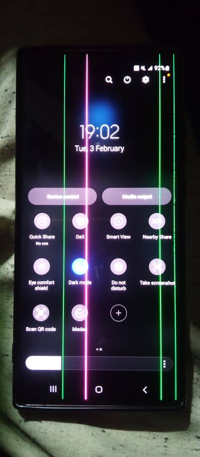 Samsung note 20 ultra official approved lline or bake crak see pic