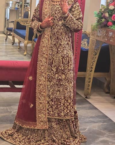 bridal dress one time use only in January