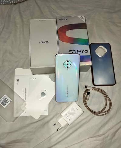 vivo s1 pro 8gb ram 128 memory with box charger original