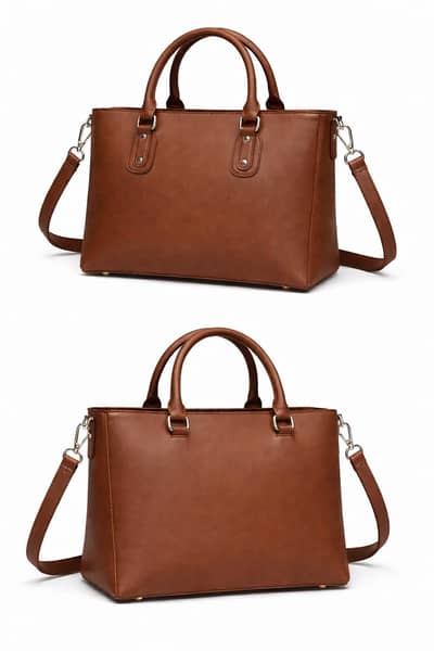 Artificial leather (Rexine) women's handbag