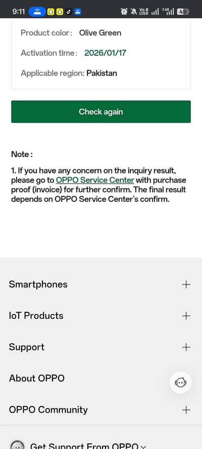 oppo A5 pro 10/10 lush condition only kit and charger 16 day use