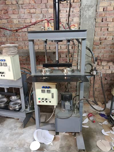 paper plate making machine