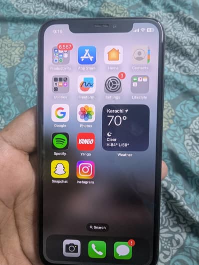 Iphone X 64 GB (PTA Approved)
