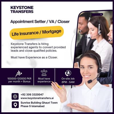 Appointment Setters - Call Center Closers - Virtual Assistant