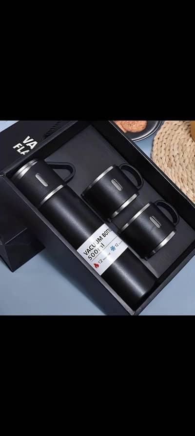 Hot and Cold,Vacuum Flask Set 500ml