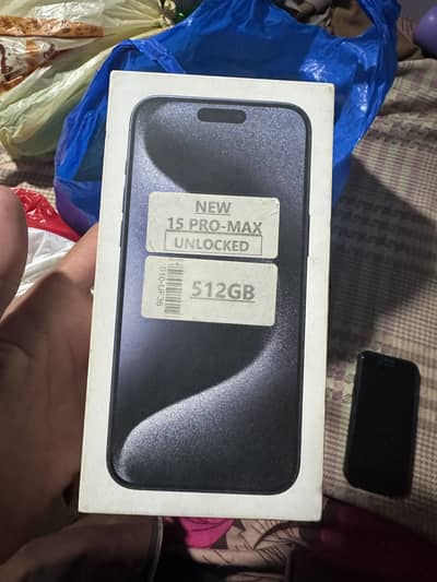 15 pro max 512 gb non pta factory unlock with box