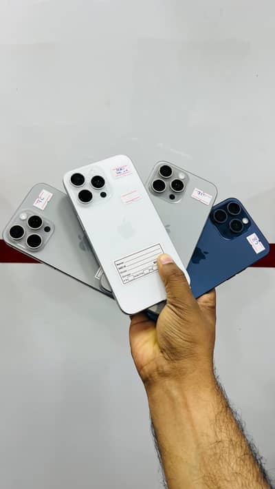 Apple Iphone 15 Pro Max White Natural Blue  Titanium in best Price