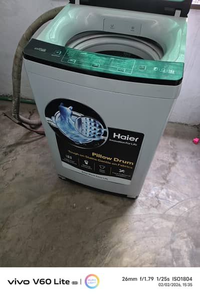 Haier fully automatic washing machine for sale