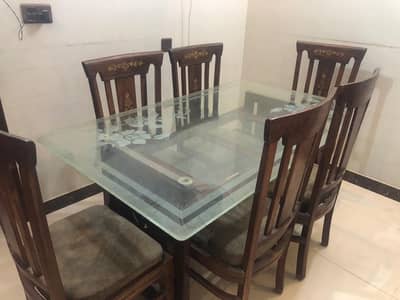 WOODINV DINING TABLE