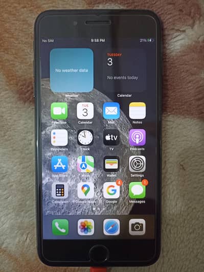 iPhone 8 Plus, Battery helth 100%, Storage 256GB