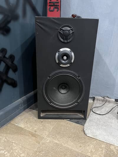New speakers 8 inches with amplifier condition 10/10 rs18000