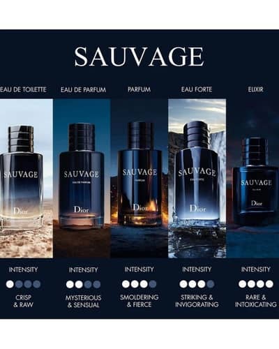 Dior sauvage perfume EDT for men fragrance spray