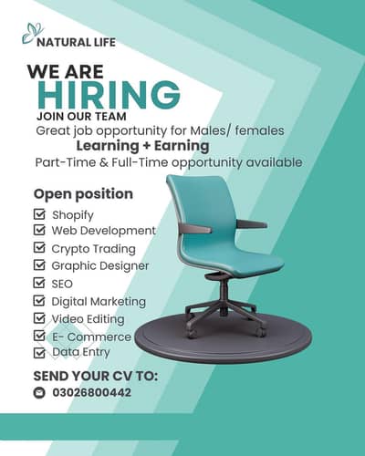 we are looking awesome people's to grow with us 