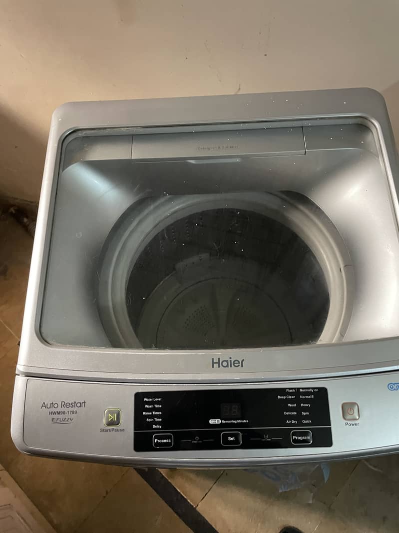 Haier machine 0
