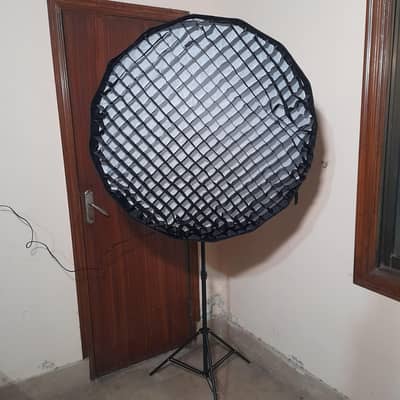 Professional Video Light with 85cm octa softbox