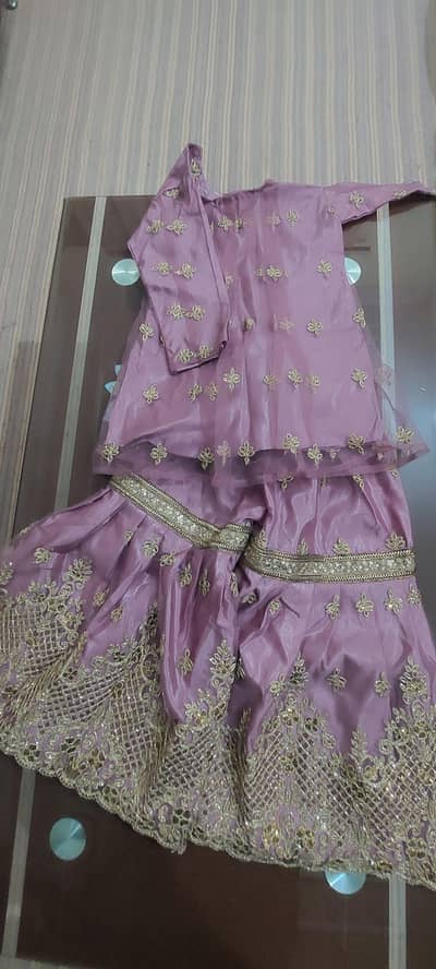 5-6 year Girl gharara dress