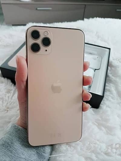 Iphone 11 pro max golden 256 jv and change battery