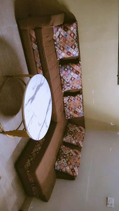 Sofa L shaped seven seater