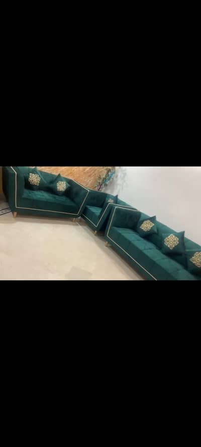 6 seater sofa set almost new.