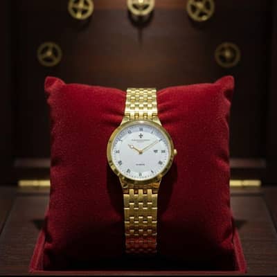 Classic Gold Plated Men's Quartz Watch