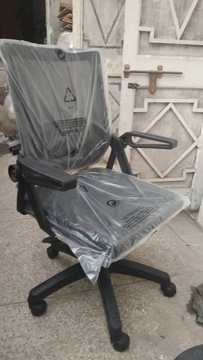 Medium Back Chair/Mesh Chair/Office Chair/Staff Chair/Revolving Chair