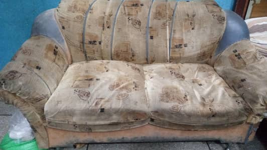 2 seater 3 sofa with average condition