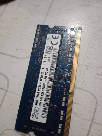 RAM 4GB*2 For Leptop DDR3