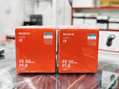Sony FE 50mm F/1.8 Full frame lens Brand new (HnB digital)