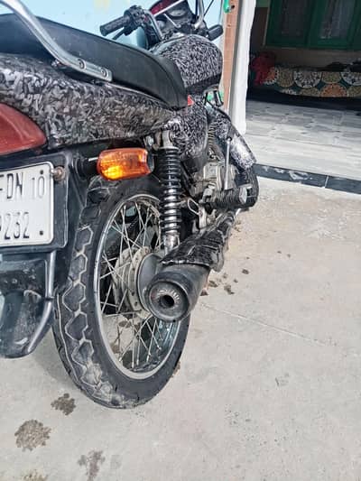 Honda dulex 125.2010 model ha Panjab. muber