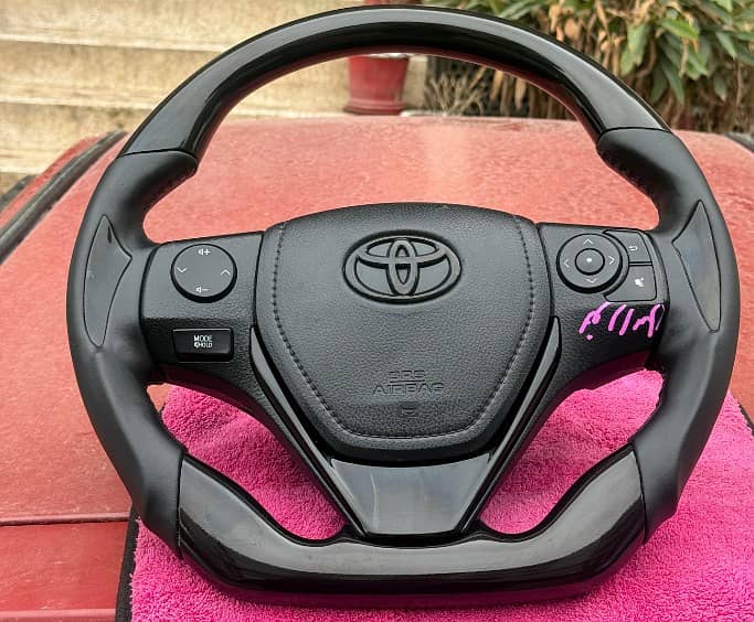 Alaye Rim sports Multimedia steering wheel installation 9