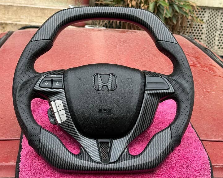 Alaye Rim sports Multimedia steering wheel installation 16