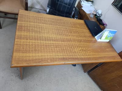 table and side cupboard