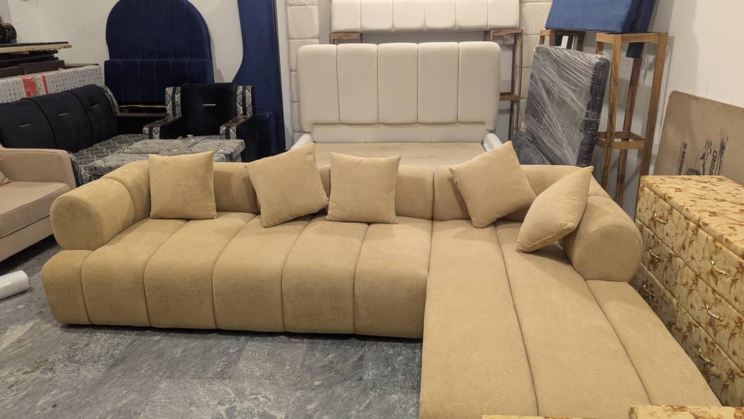 Fluffy Corner Sofa's 1