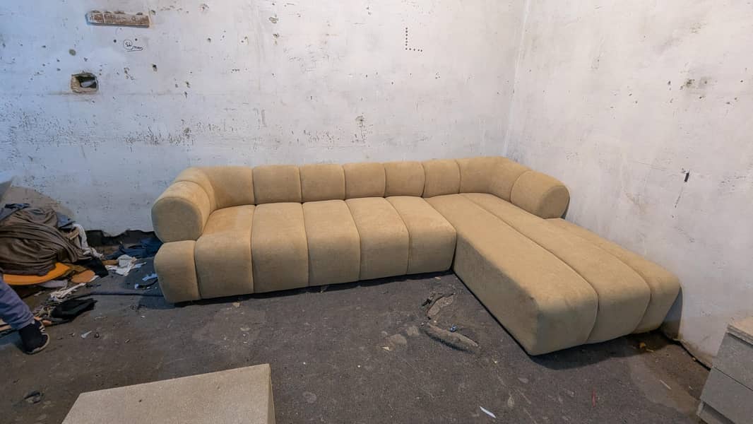 Fluffy Corner Sofa's 2