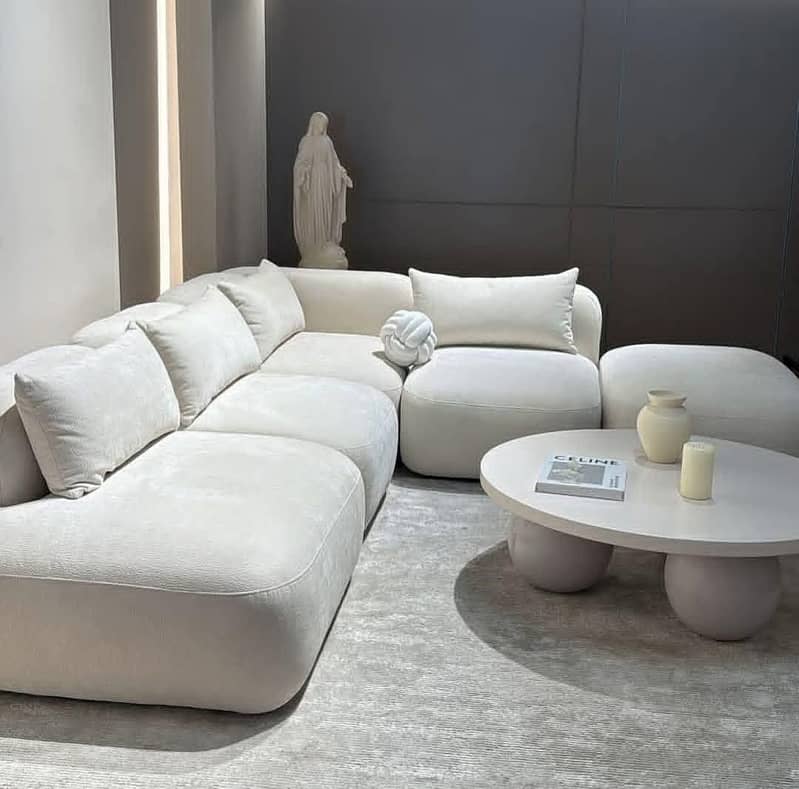 Fluffy Corner Sofa's 5