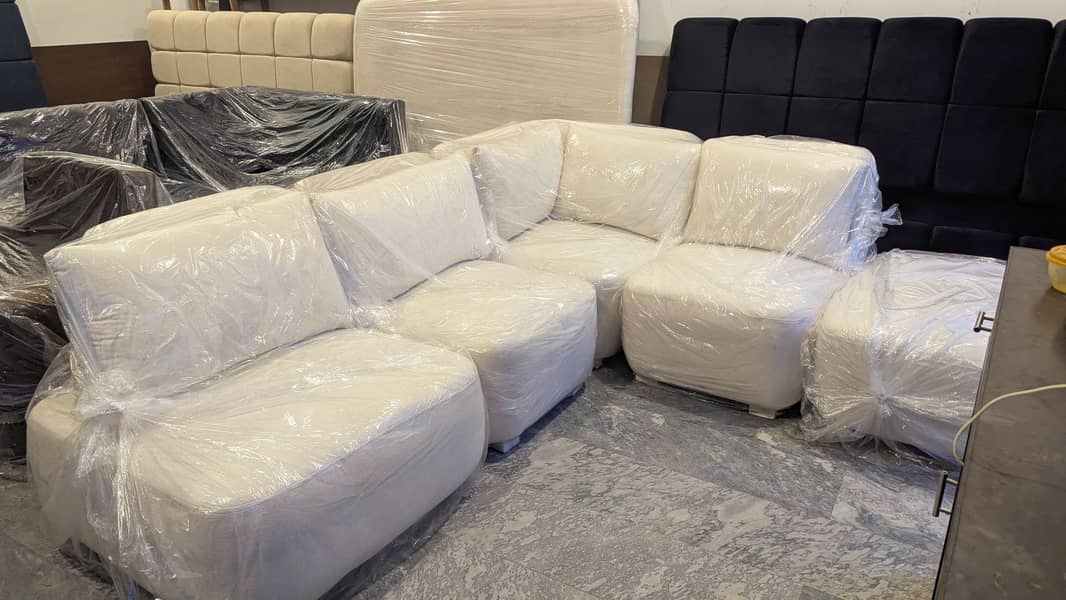 Fluffy Corner Sofa's 7