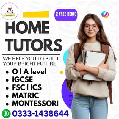 Home Tutor, Online Tutor,O level,A level,IGCSE,Bio,Math,KG,Eng,Accoun