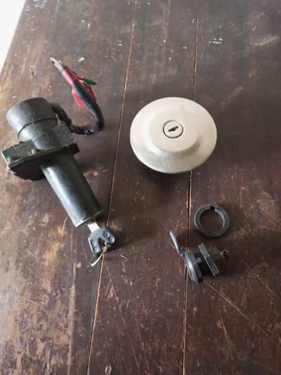 Ybr genuine key switch set complete