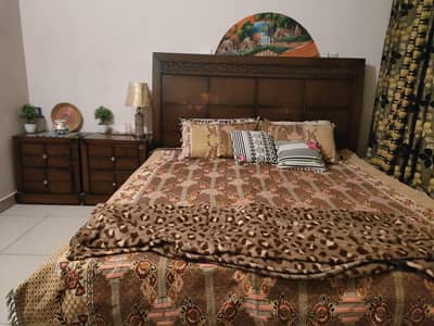 Bed and side tables only