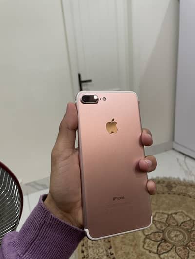 Iphone 7 plus (256) GB pta approved battery change health(100)