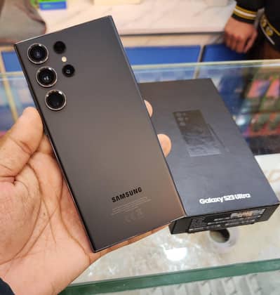 Samsung S23 Ultra (256GB) Non PTA with Box All Ok / Exchange Also