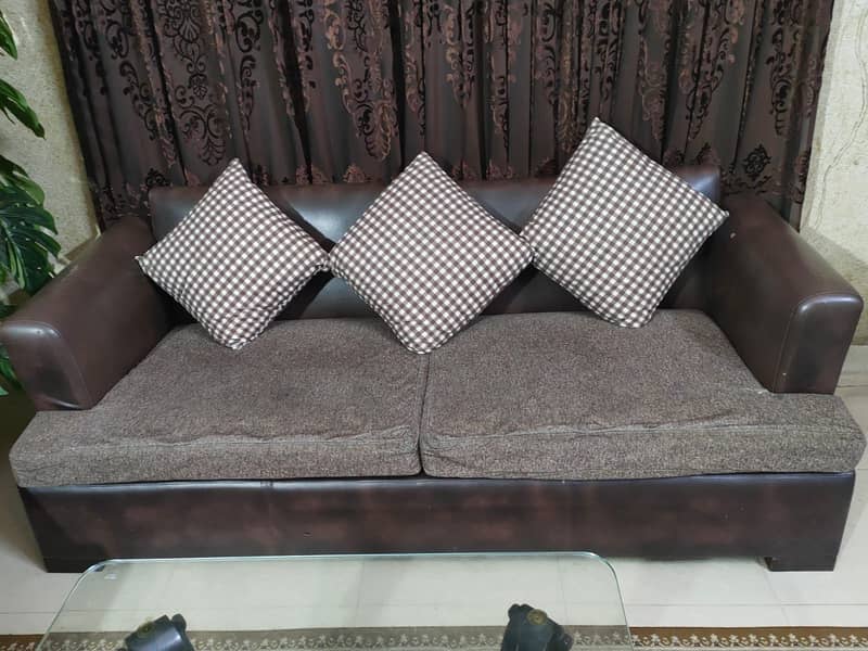 Sofa set and centre table 1