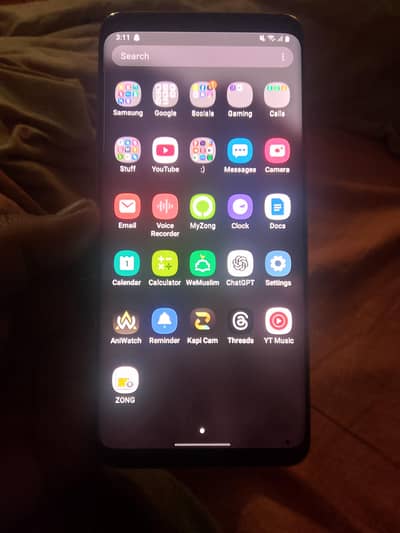 Samsung Galaxy S 9 plus original condition back crack