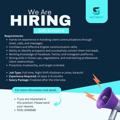 Sales Representative (Night)